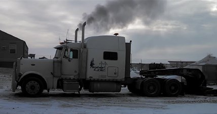 Compilation Of Semi Truck Cold Starts